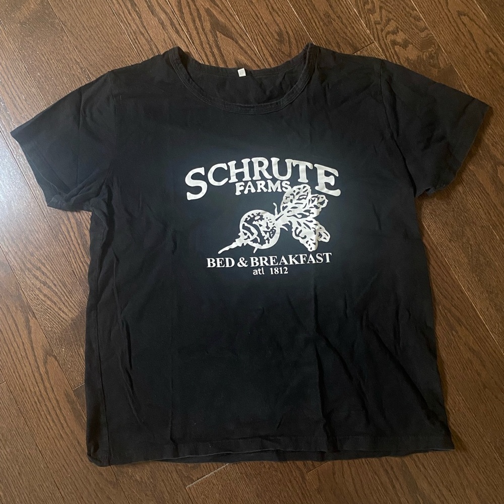 THE OFFICE 100% Cotton Schrute Farms T-Shirt